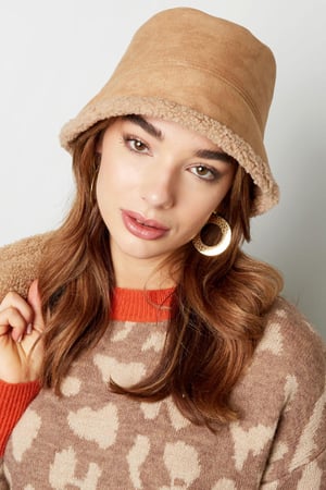 Bucket hat 2 sides Black Polyester h5 Picture5